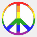Search for rainbow peace symbol stickers Gay