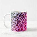 Search for pink cheetah mugs Animal