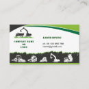 Search for excavation business cards Excavator