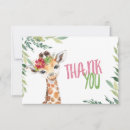 Search for giraffe thank you cards Jungle