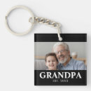Search for grandpa to be key rings First time grandpa