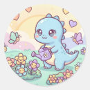 Search for kawaii dinosaur stickers Adorable