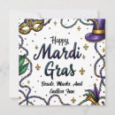 Search for happy mardi gras cards Gold