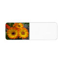 Search for gerbera return address labels Garden