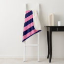 Search for navy blue and pink blankets Nautical