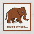 Search for woolly mammoth invitations Party