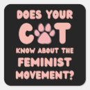 Search for funny feminist stickers Women