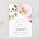 Search for feminine baby shower invitations Watercolor
