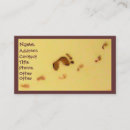 Search for footprints business cards Profile