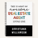 Search for real estate agent notebooks Realtor