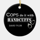 Search for sheriff christmas tree decorations Policeman