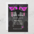 Search for pink ladies night invitations Martini