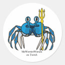 Search for crustacean stickers Blue