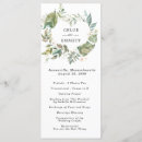 Search for bridal party programs Rustic