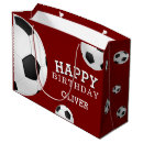 Search for soccer gift bags Red
