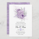Search for lavender and silver wedding invitations Floral
