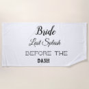 Search for bride to be beach towels Wife