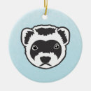 Search for ferret christmas tree decorations Animal lover