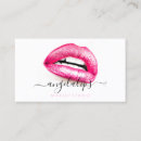 Search for lips business cards Salon