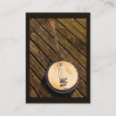 Search for banjo business cards Folk