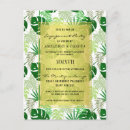 Search for destination engagement party invitations Palm leaves