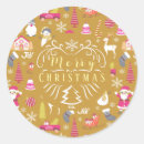 Search for sleigh bell stickers Santa
