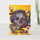 Search for skull birthday cards Music
