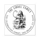 Search for alice in wonderland rubber stamps Vintage