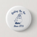 Search for white tea badges Red white and blue