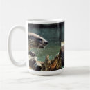 Search for otter lovers mugs Otter on a log