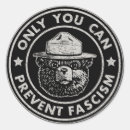 Search for fascism stickers Protest