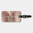 Search for metal luggage tags Typography