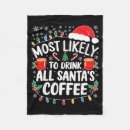 Search for vintage santa blankets Lifestyle