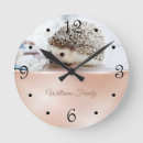 Search for hedgehog clocks Cute