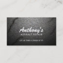 Search for asphalt business cards Cement