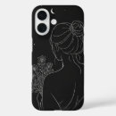 Search for black girl iphone cases Minimal
