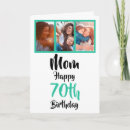 Search for mom 70th birthday cards Photo collage