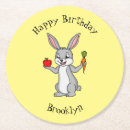 Search for cute bunny cartoon coasters Hare