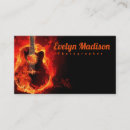 Search for flame business cards Burning