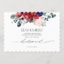 Search for red rose note invitations Elegant
