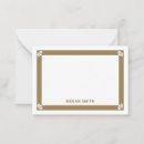 Search for fancy note cards Gold