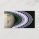 Search for saturn business cards Nasa
