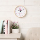 Search for tea clocks Pink