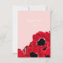 Search for poppies thank you cards Floral