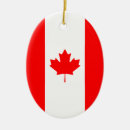 Search for canada flag christmas tree decorations National