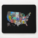Search for us states mousepads United