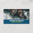 Search for diver business cards Scuba diving instructor