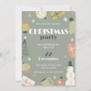 Search for pink and green christmas invitations Santa