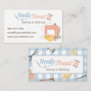 Search for needle and thread business cards Quilter