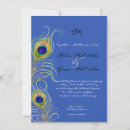 Search for peacock feather wedding invitations Birds